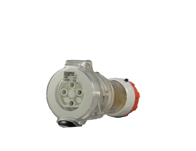 20AMP 4 PIN PLUG AND SOCKET - Pack